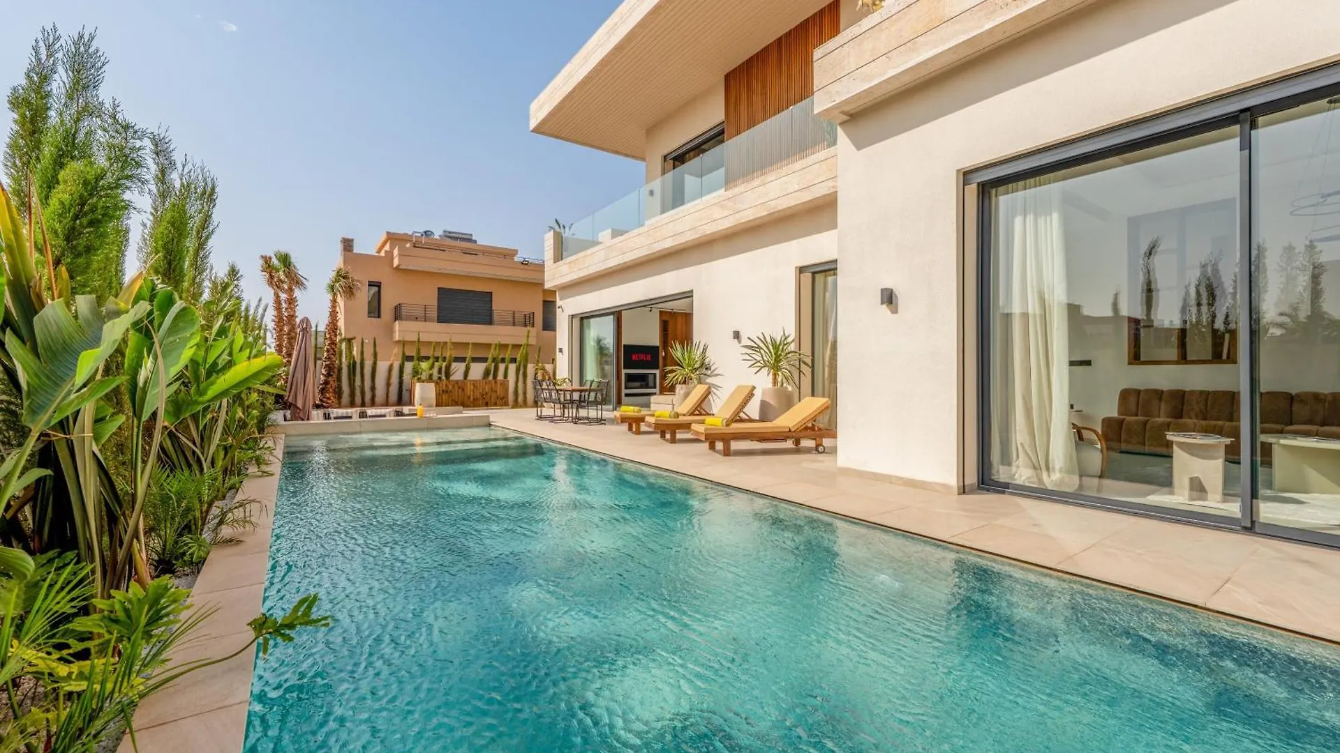 Villa Bahia Luxury-Pool Breakfast & Golf Access 마라케시