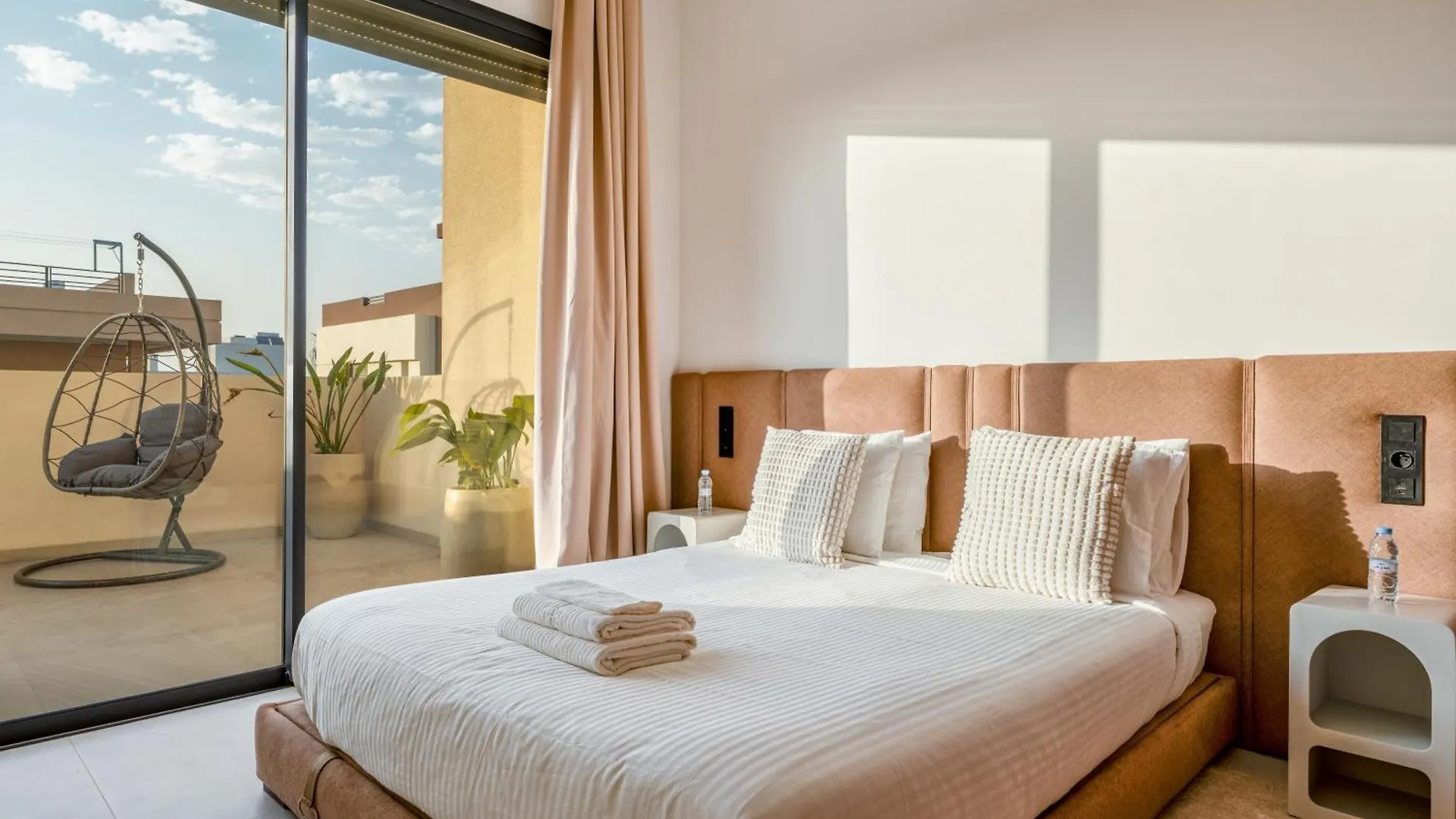펜션 Villa Bahia Luxury-Pool Breakfast & Golf Access 마라케시
