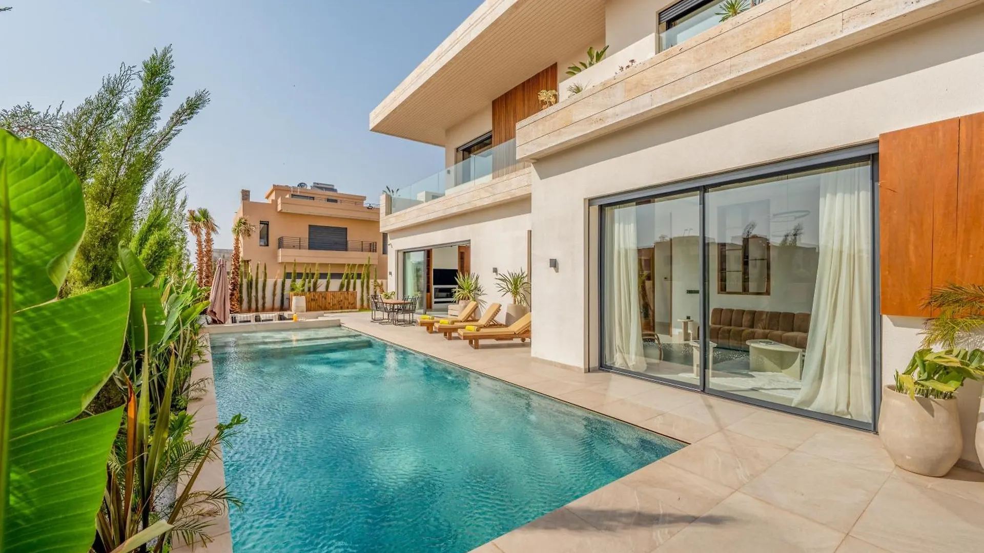 Villa Bahia Luxury-Pool Breakfast & Golf Access 마라케시 펜션