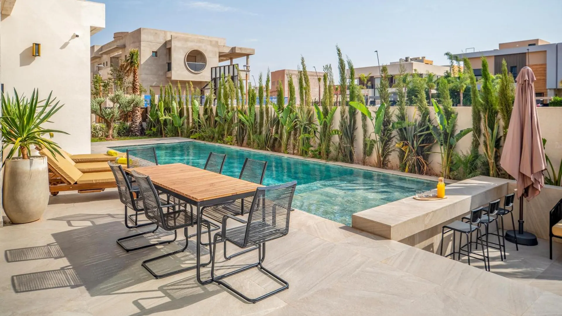 Vakantiehuis Villa Bahia Luxury-Pool Breakfast & Golf Access Marrakesh Marokko