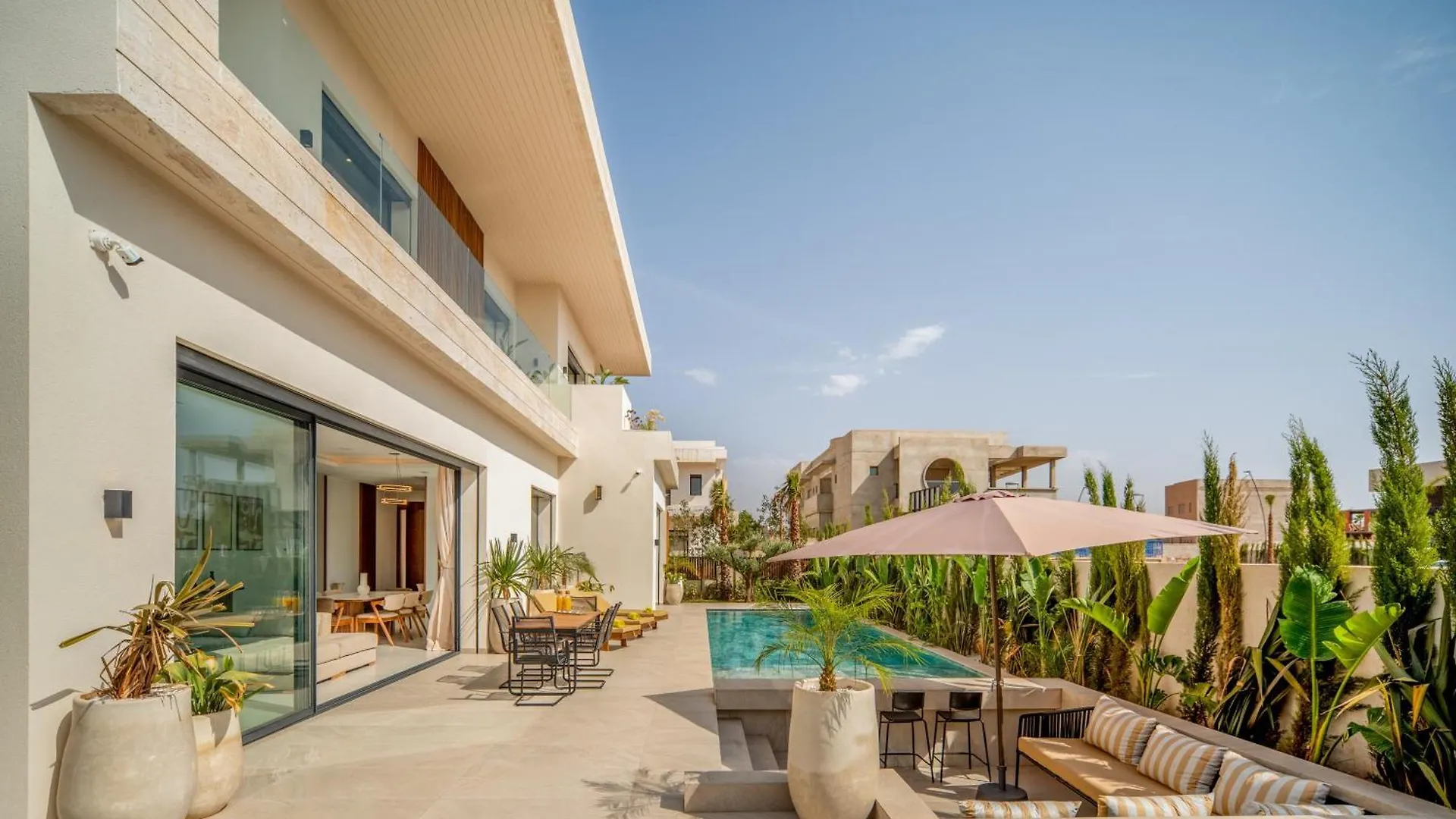 Villa Bahia Luxury-Pool Breakfast & Golf Access Marrakesh Marokko