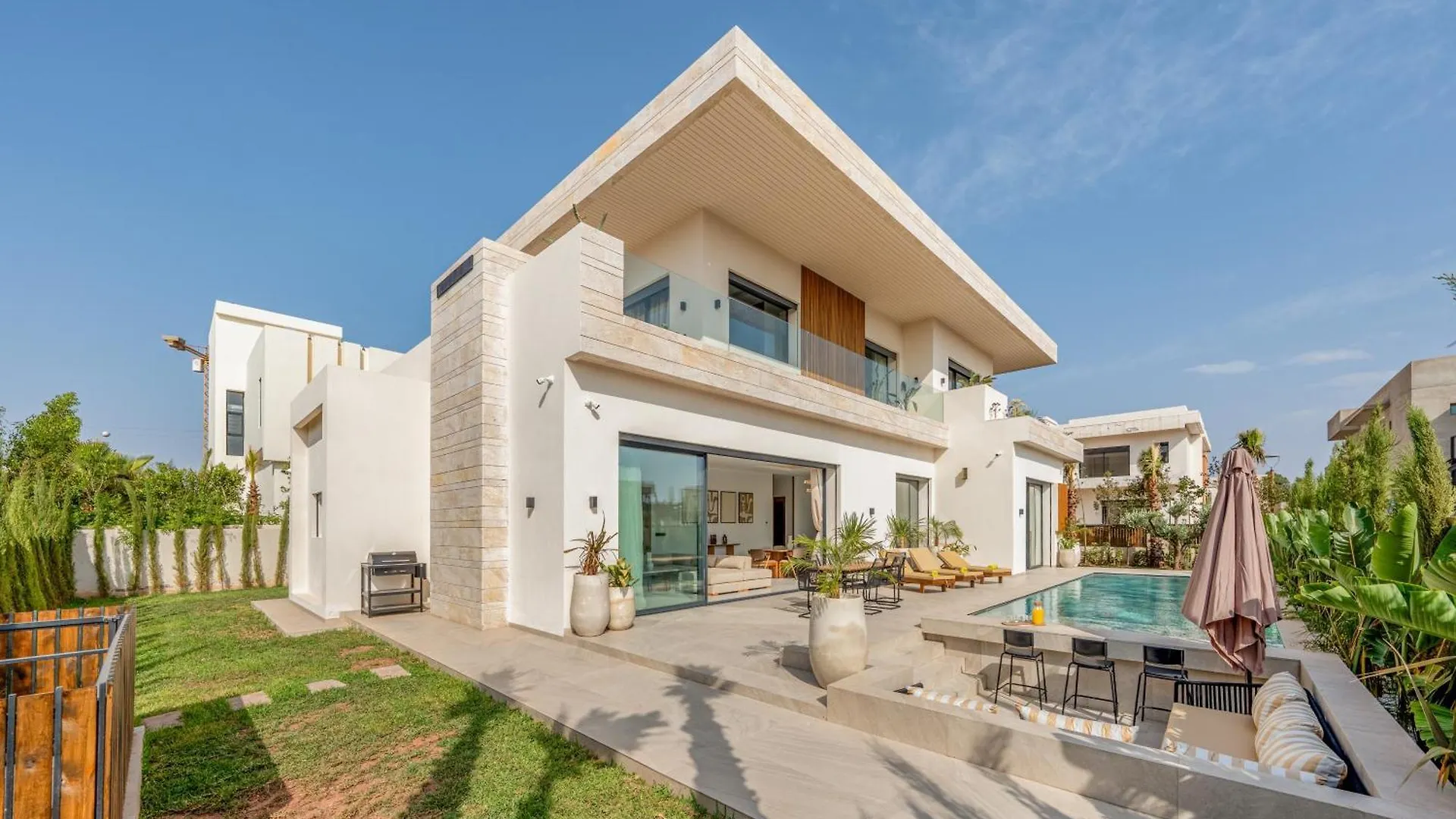 Vakantiehuis Villa Bahia Luxury-Pool Breakfast & Golf Access Marrakesh Marokko
